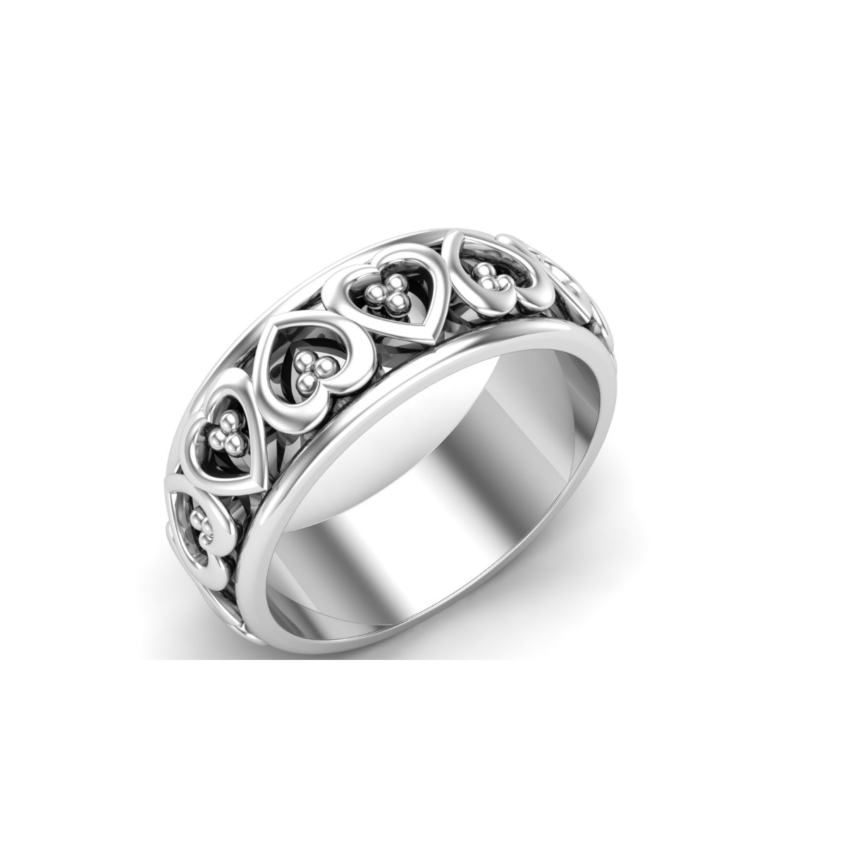 Bague anneau argent Unity